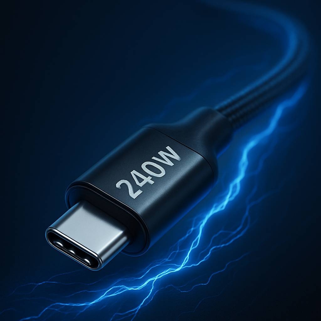 Type-C 2.1 Teknolojisi ile Şarjda Yeni Dönem: 240W Gücün Gücü!